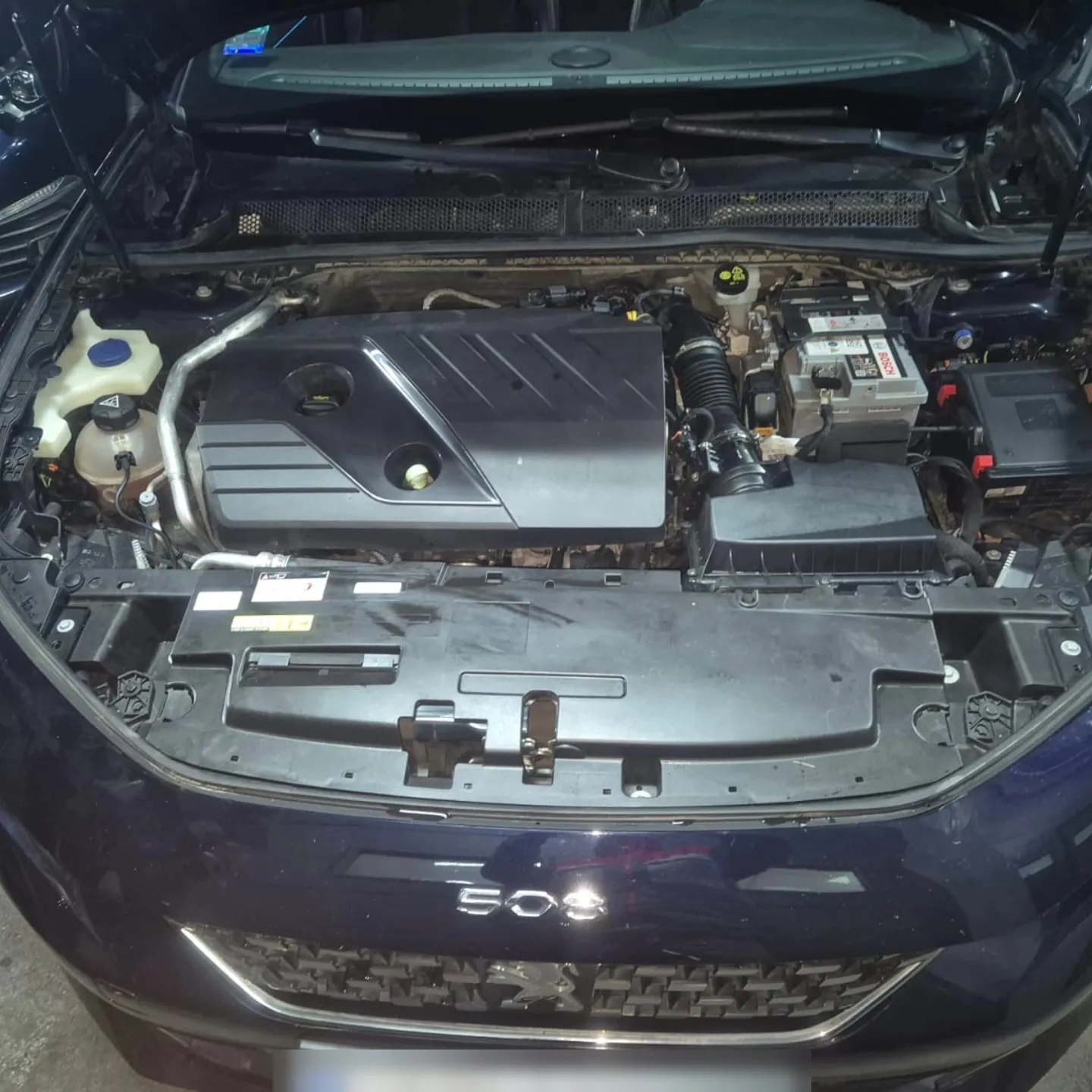 Motorni prostor Peugeot-a 508